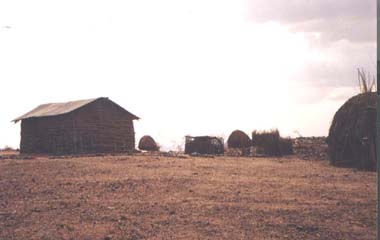 Lodwar mud huts